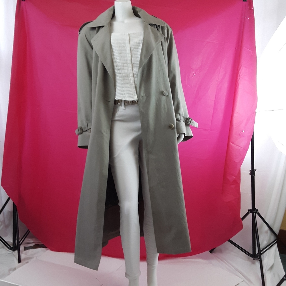 Vintage London fog - Town -trench coat in grey